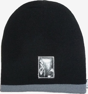 King Kameha Beanie 'SCARFACE' in Black: front