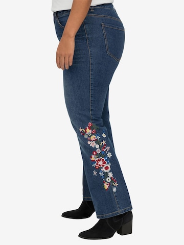 sheego by Joe Browns Boot cut Jeans in Blue