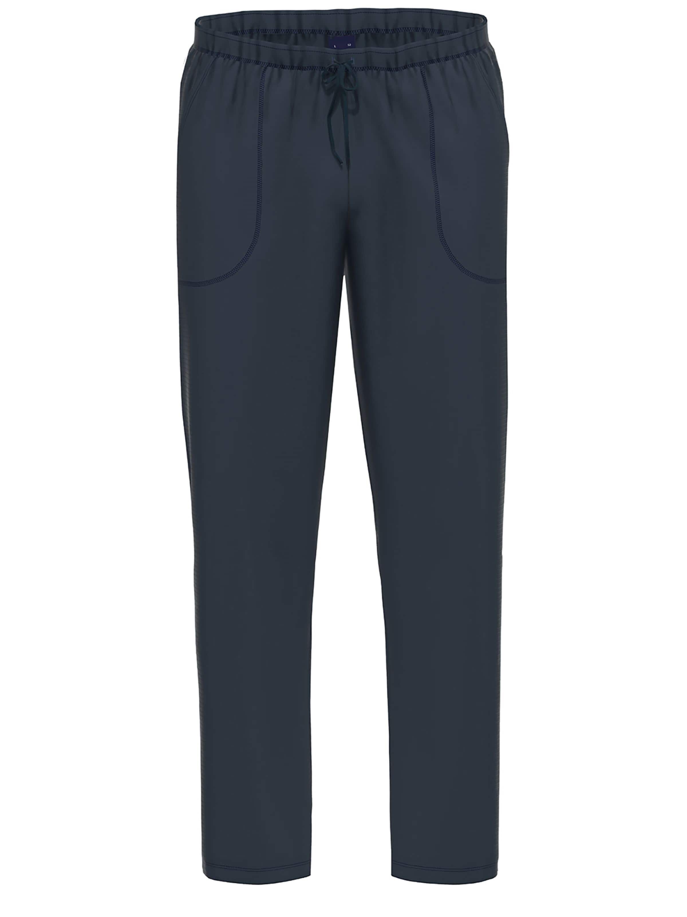 Ammann Pajama Pants 'Loungewear' in Blue: front