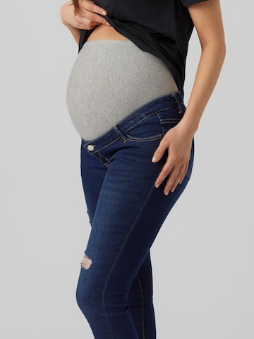 Vero Moda MaternitySkinny Traperice 'Zia' - plava boja