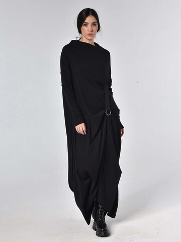 Robe Metamorphoza en noir : devant