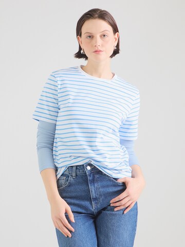 VILA T-Shirt 'VINora' in Blau: Vorderseite