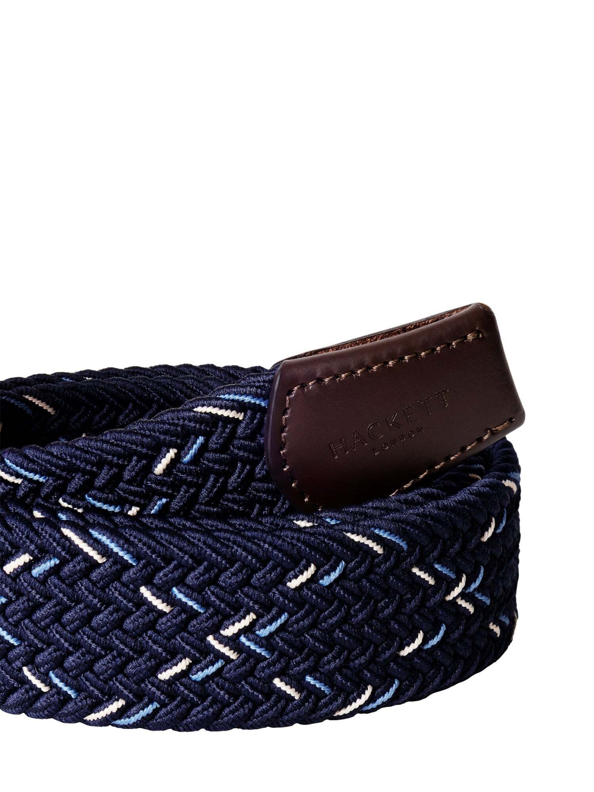 Hackett London Belt in Blue