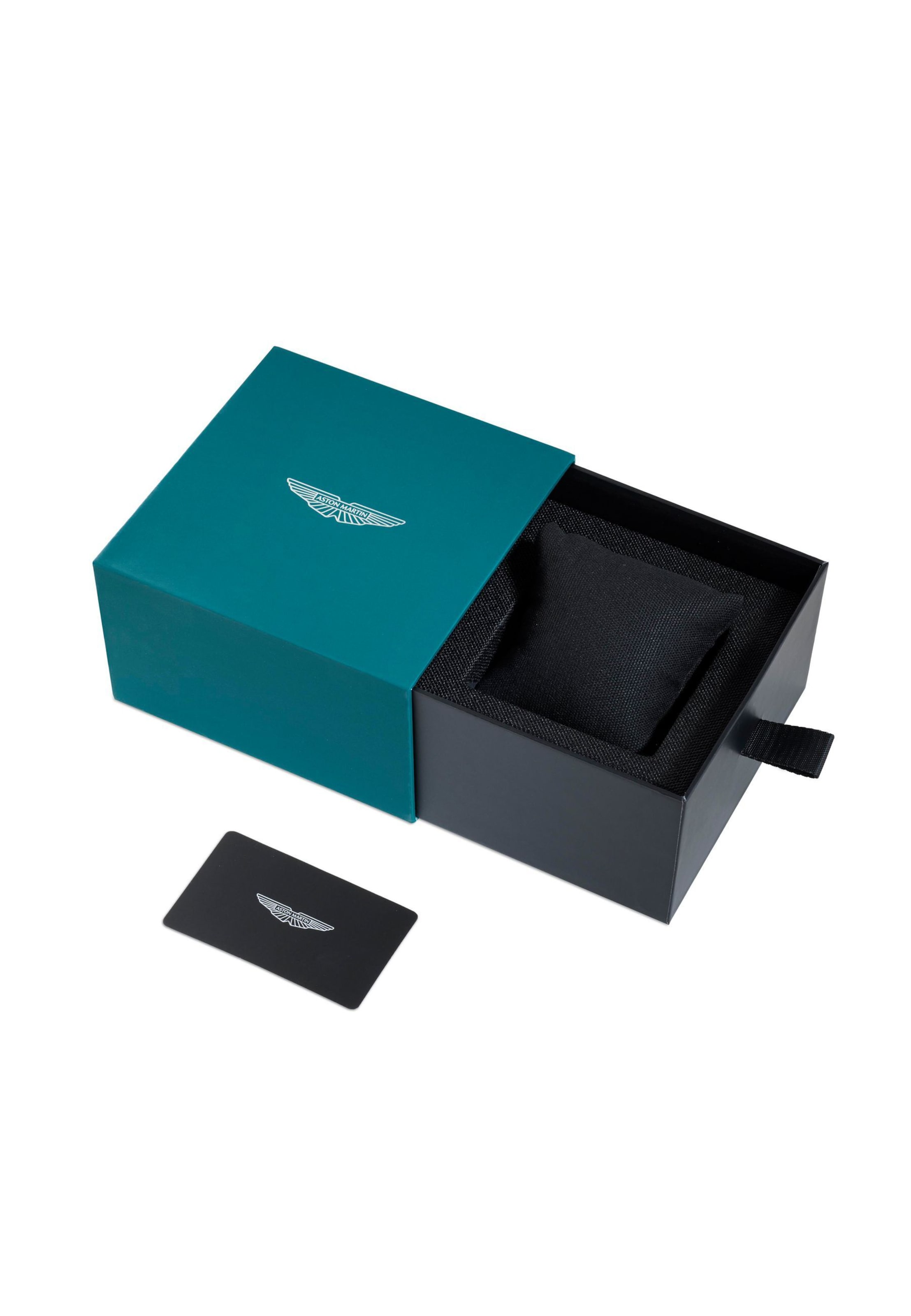 Aston Martin Analog Watch ' GPQ ' in Black