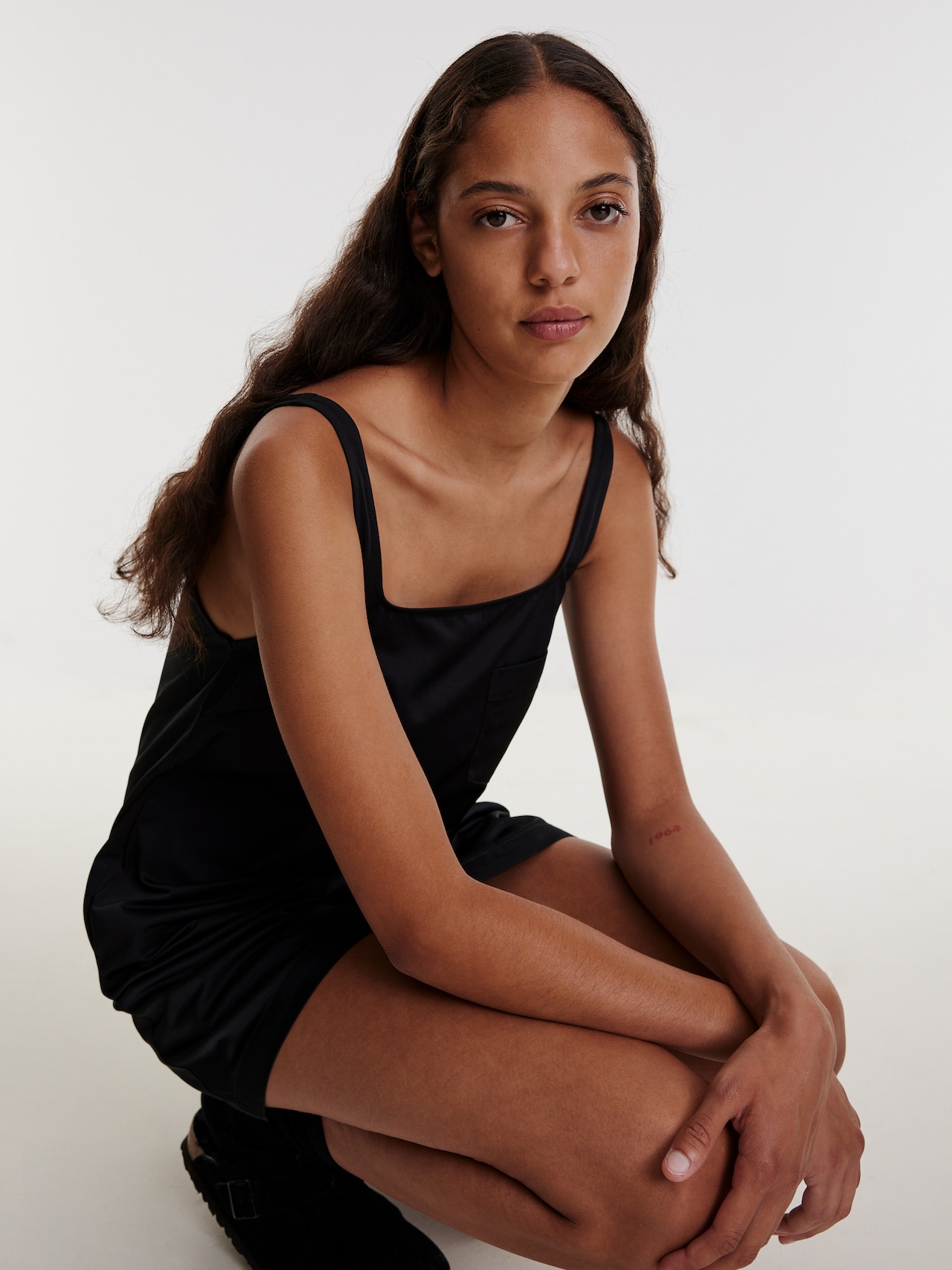 EDITED Jurk 'Teena' Zwart