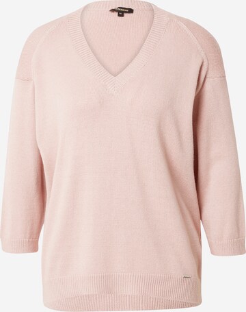 Pullover di MORE & MORE in rosa: frontale