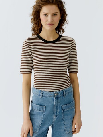 OUI Pullover in Braun: Vorderseite