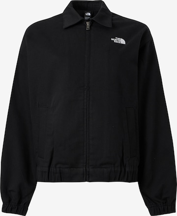 juoda THE NORTH FACE Demisezoninė striukė: priekis