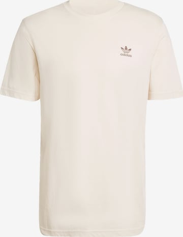 ADIDAS ORIGINALS Shirt 'Trefoil Essentials' in Wit: voorkant