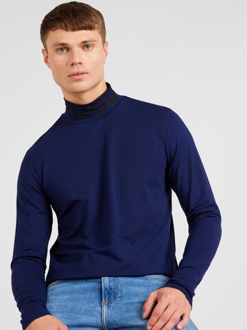 HUGO Shirt 'Dardini' in Blauw