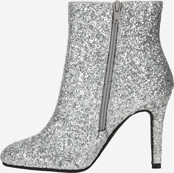 ABOUT YOU Stiefelette  'Linea' in Silber