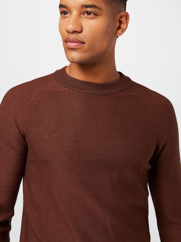 SELECTED HOMME Pullover 'Mesa' i brun