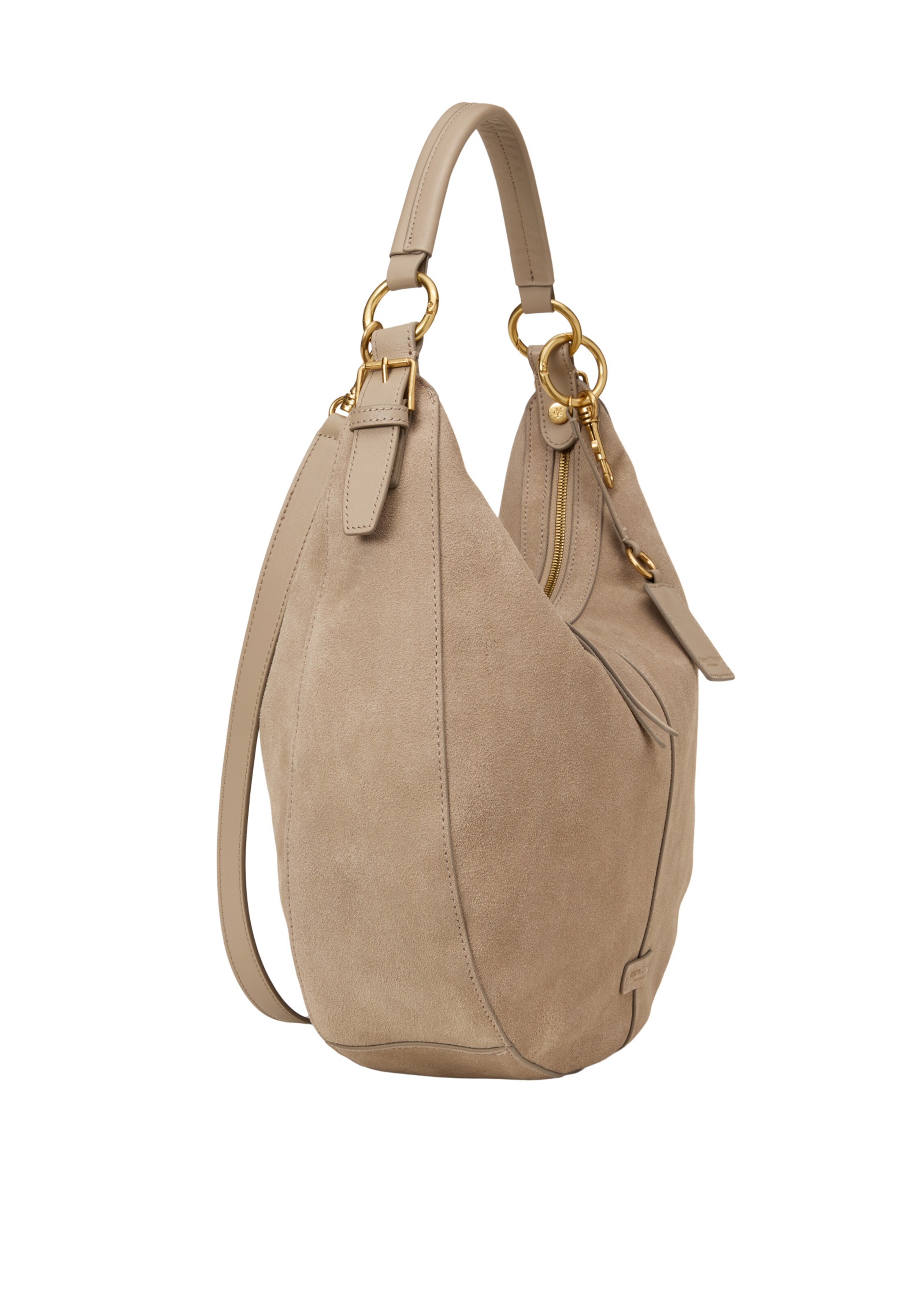 Marc O'Polo Schoudertas 'Philine' in Beige: zijkant