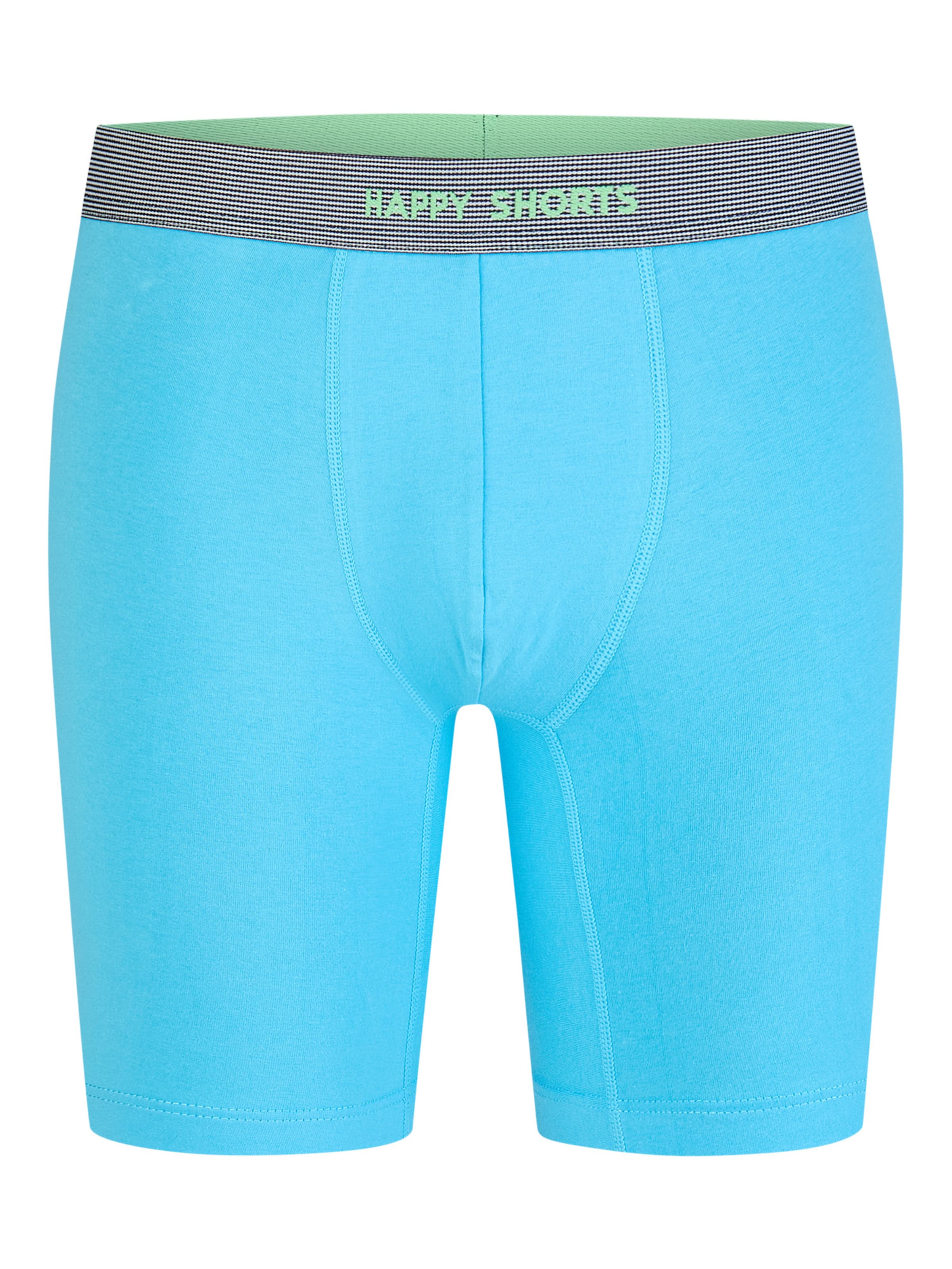 Happy Shorts Boxershorts ' Jersey ' in Blauw