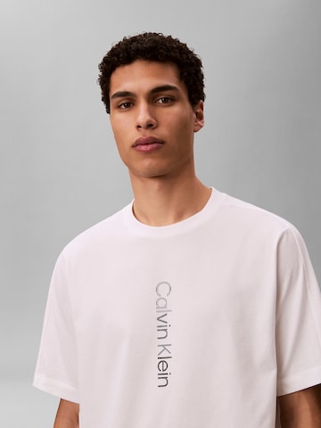 Calvin Klein Sport Performance shirt in White