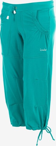 Winshape Tapered Sports trousers 'WBE6' in Green