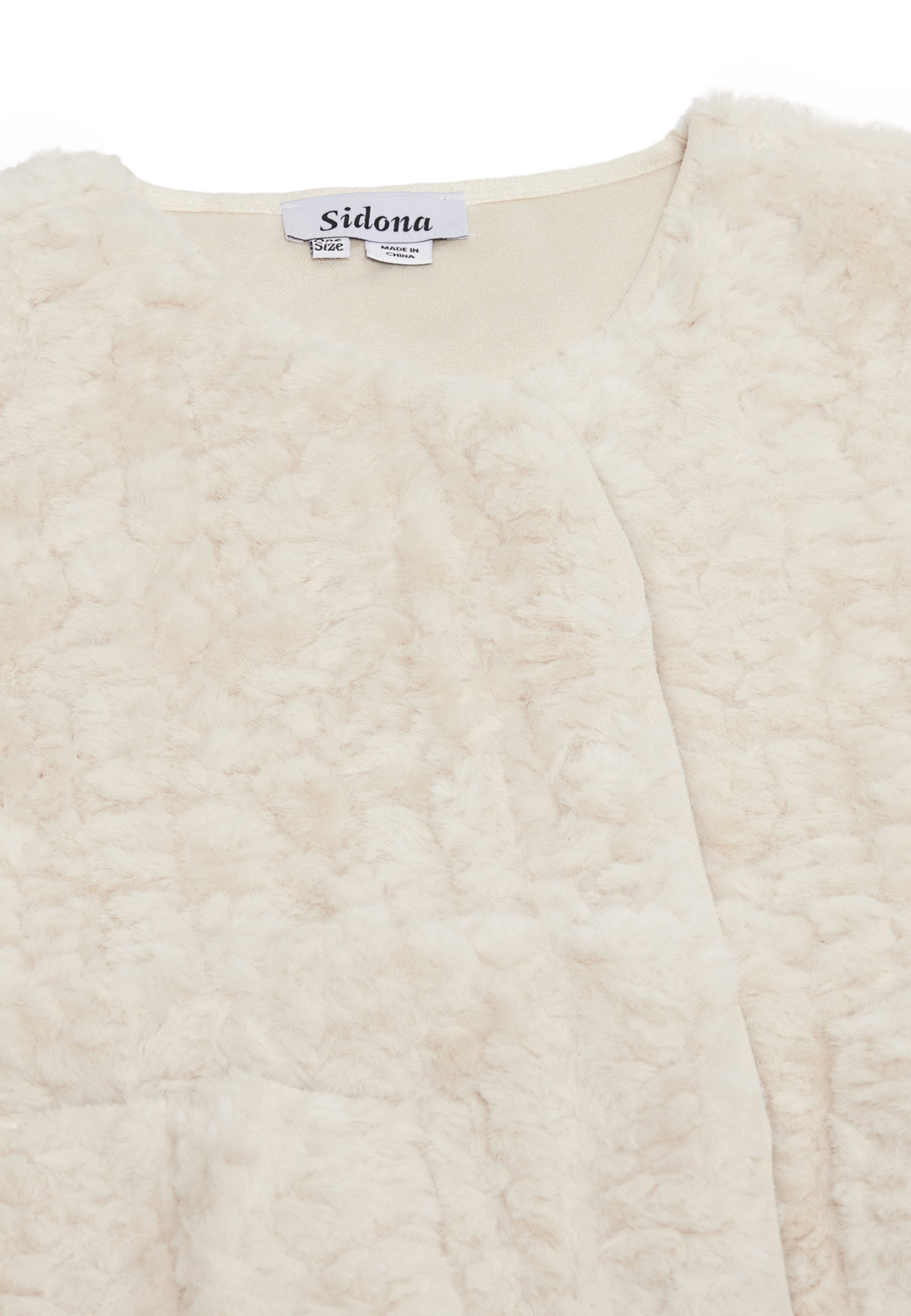 Vestă de la Sidona pe alb