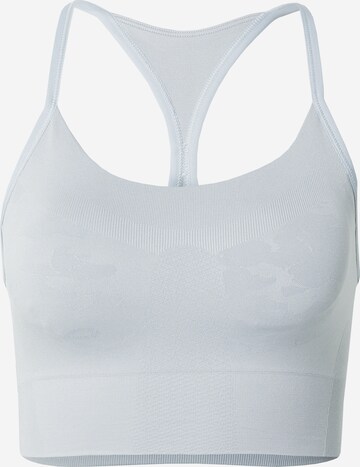 ADIDAS BY STELLA MCCARTNEY Sport-BH 'TrueStrength' in Grau: Vorderseite