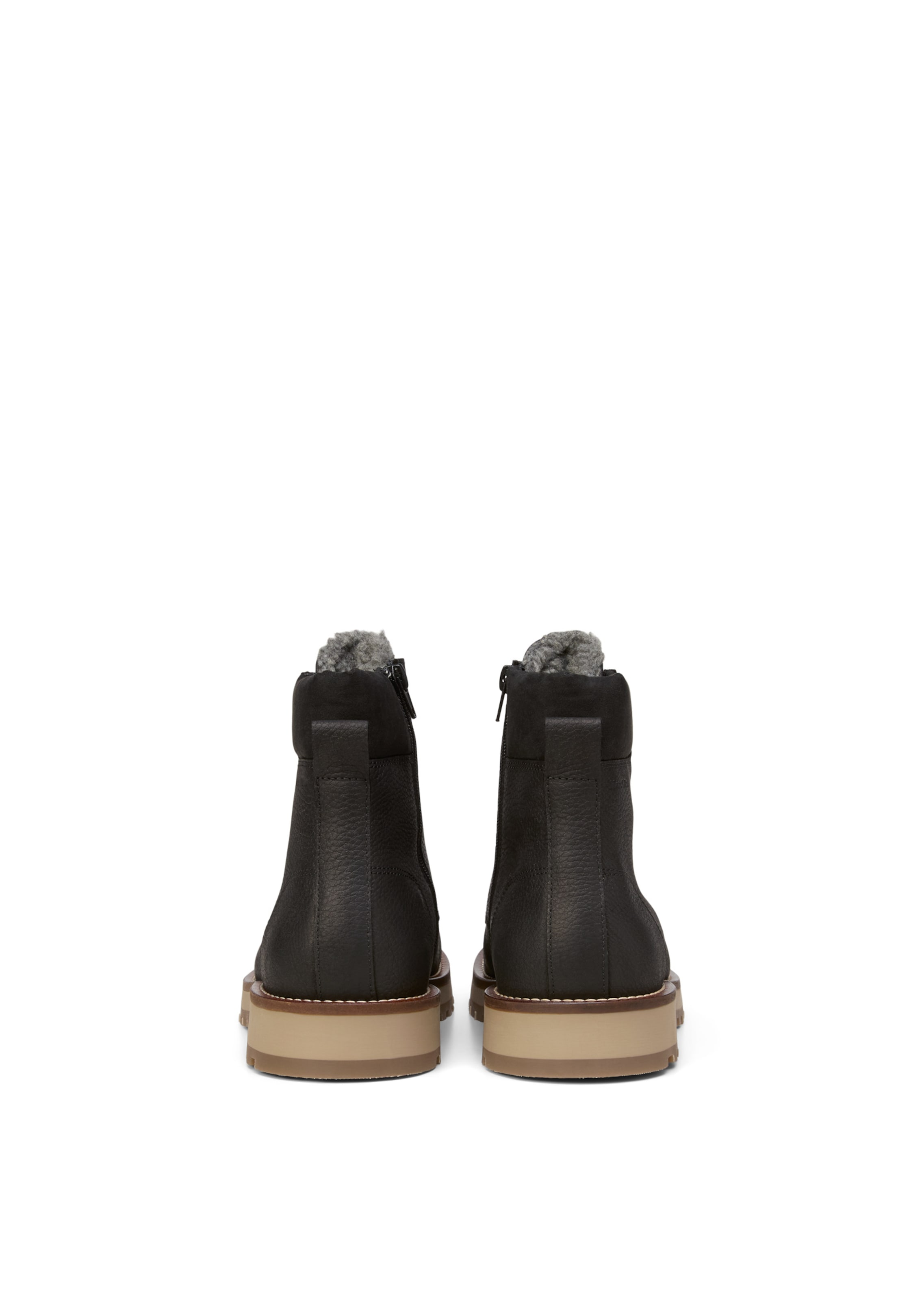 Bottines à lacets 'Jack' Marc O'Polo en noir