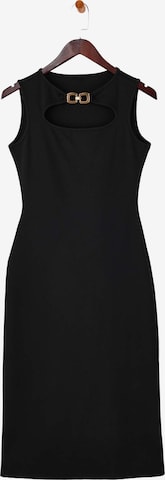 Trendyol - Vestido de tubo en negro: frente