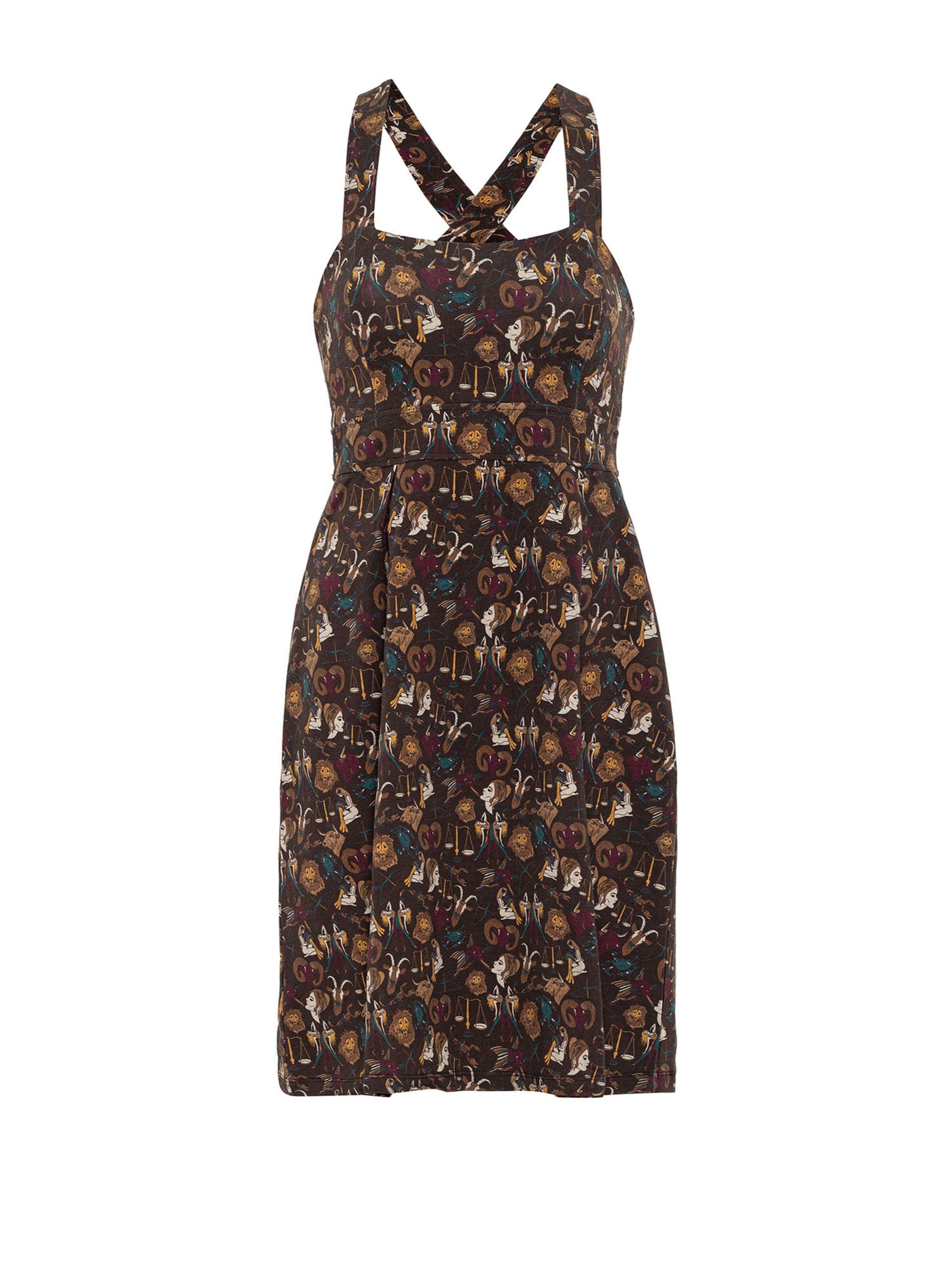 Abito di Anou Anou in marrone: frontale