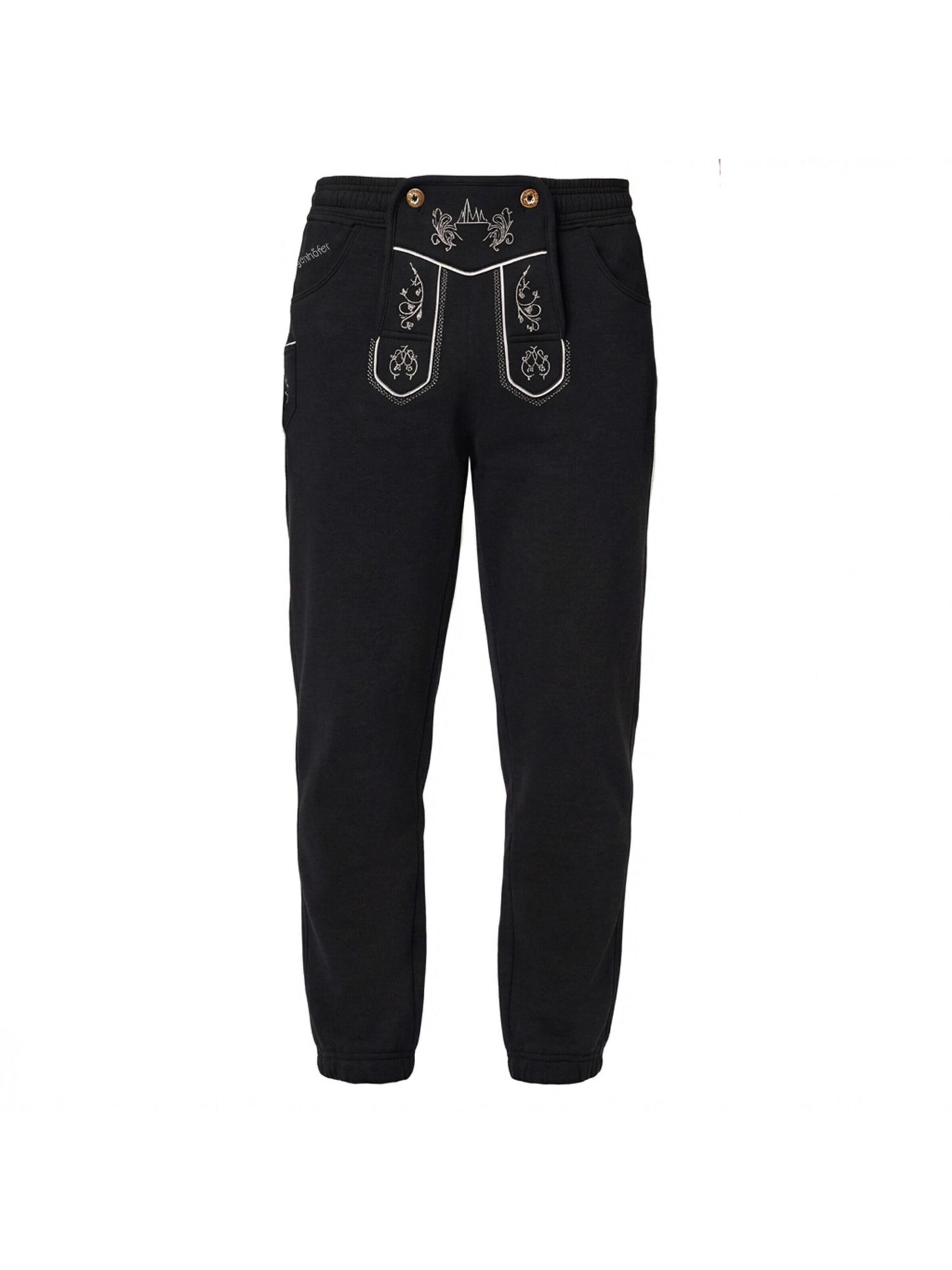 Steigenhöfer Traditional Pants 'Marius' in 36 in Black, Item view