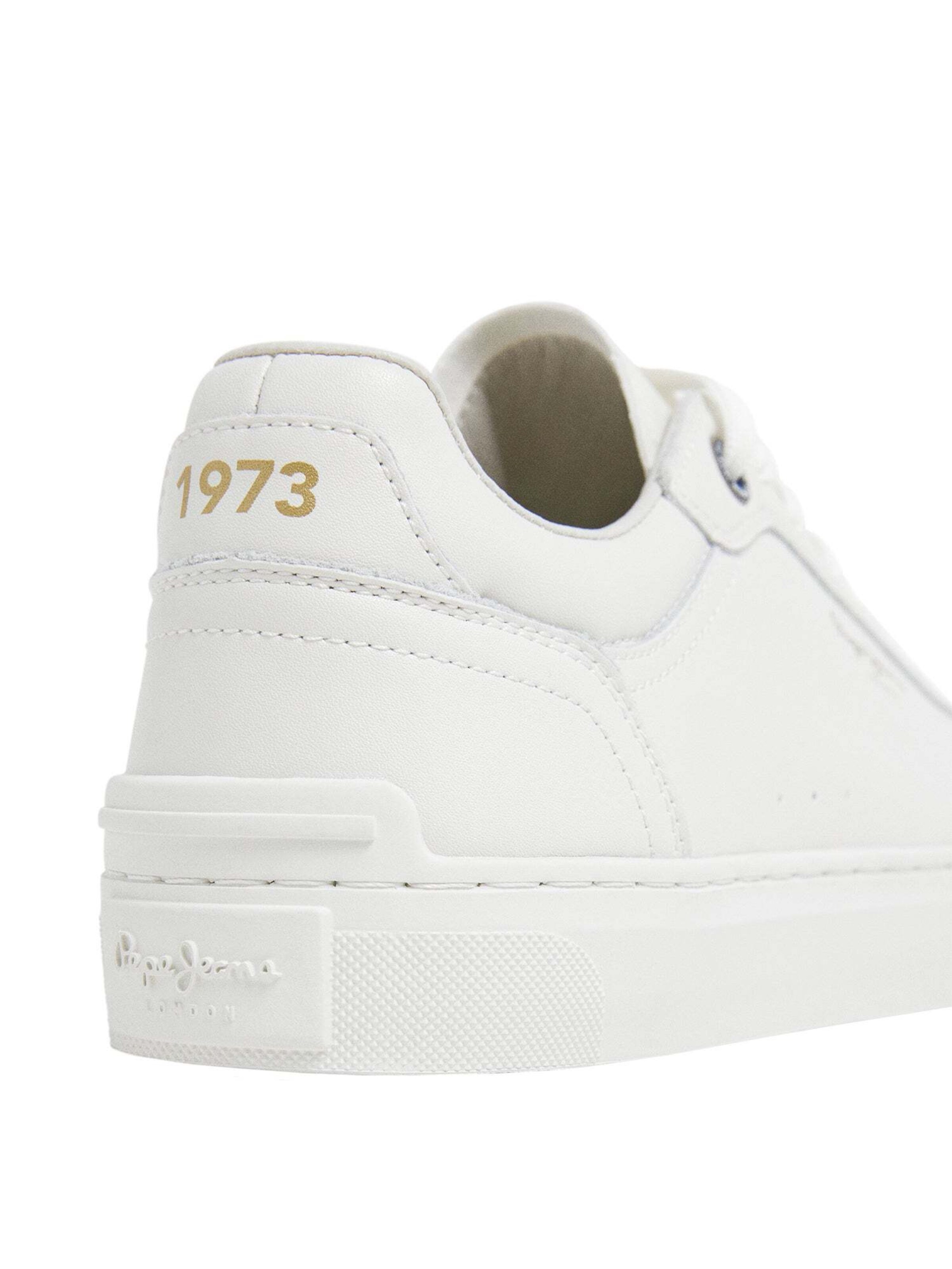 Pepe Jeans Platform trainers 'Camden Edition' in White