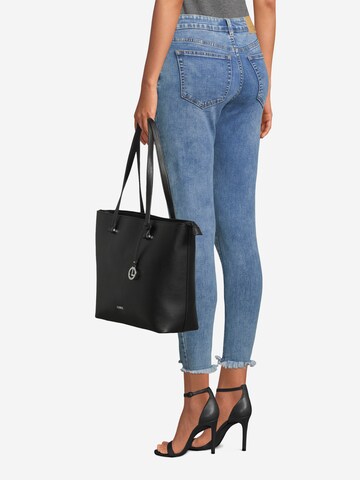 L.CREDI Shopper 'Filippa' in Schwarz