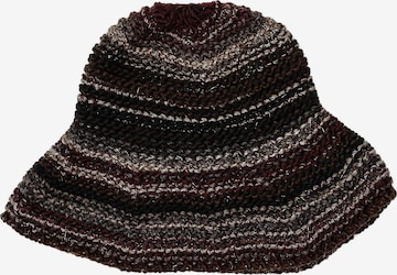 COLLEZIONE ALESSANDRO Hat 'Lina' in Brown: front
