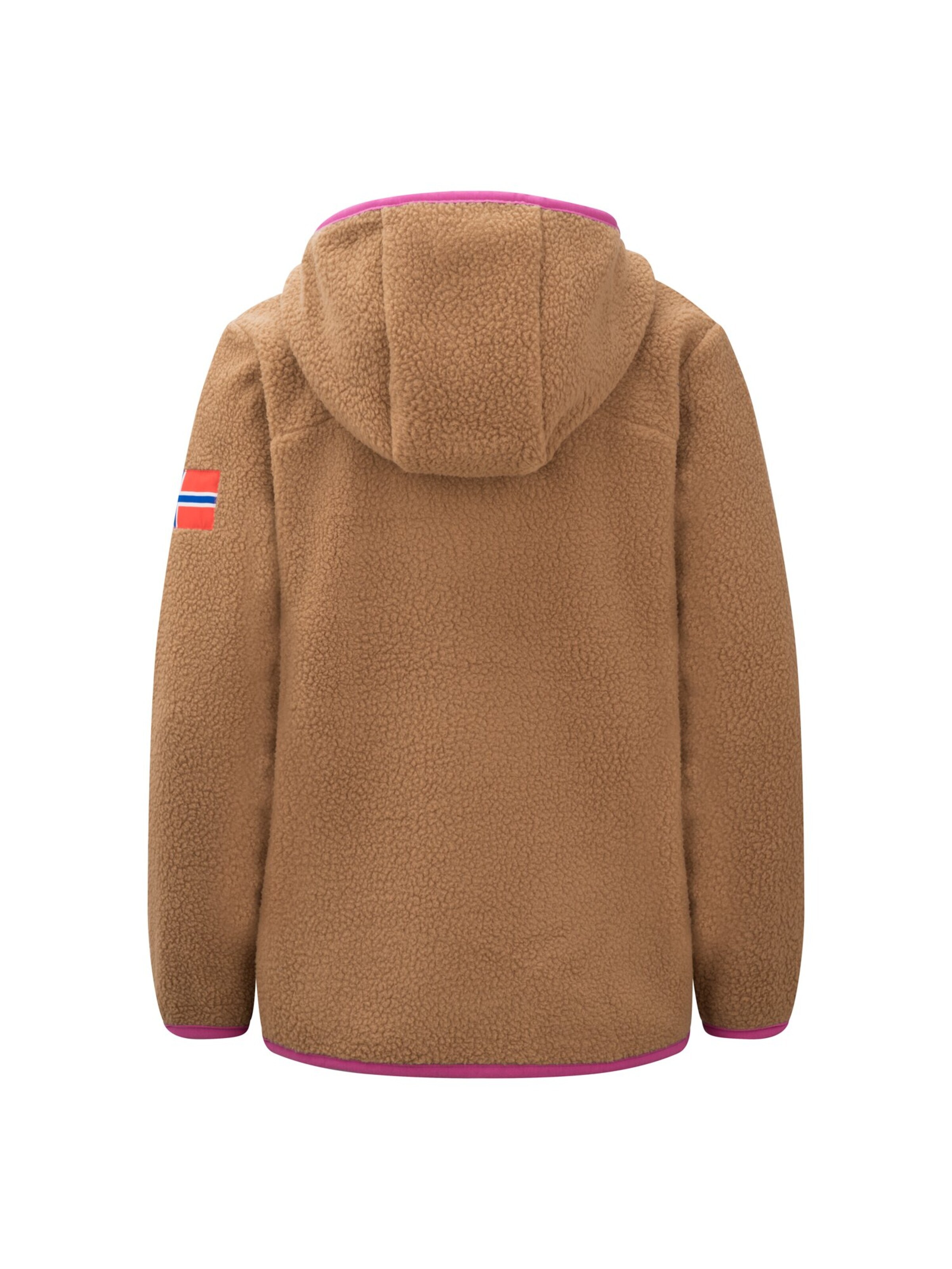 TROLLKIDS Athletic Fleece Jacket in Brown