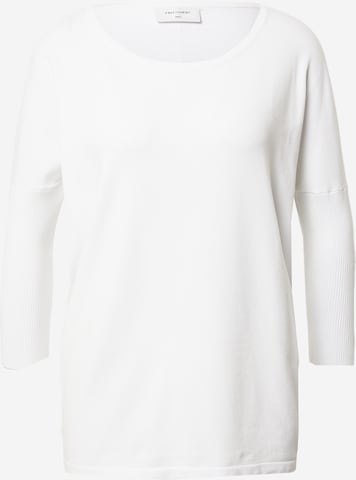 Freequent Sweater 'Jone' in White: front