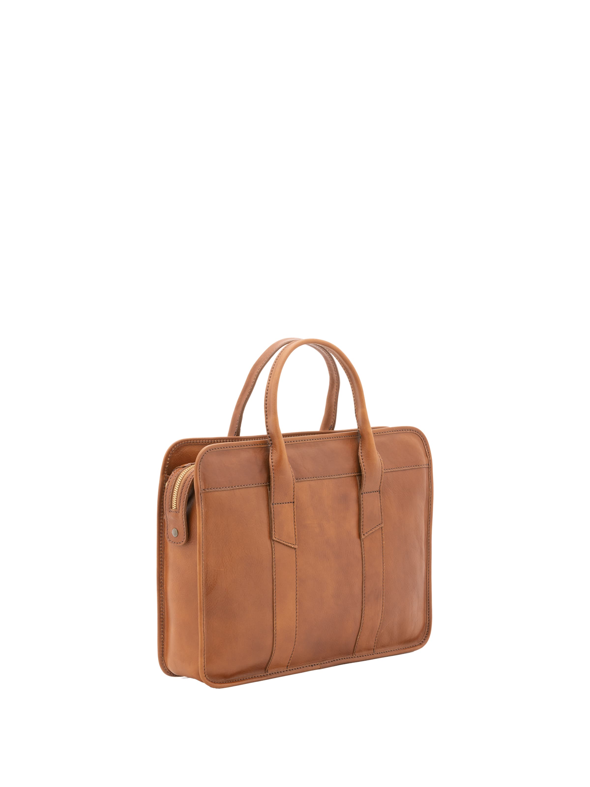 Viola Castellani Aktentas in Bruin: voorkant