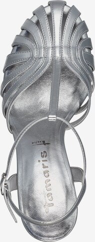 TAMARIS Sandale in Silber