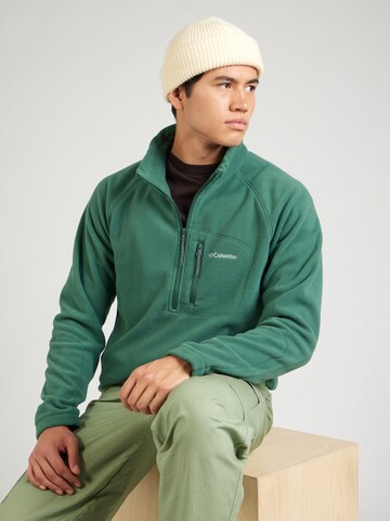 Pull-over de sport 'Fast Trek' COLUMBIA en vert : devant