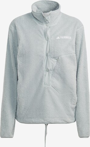 ADIDAS TERREX Sportpullover 'Xploric' in Grau: predná strana