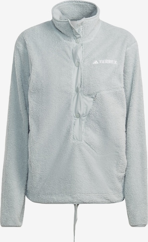 ADIDAS TERREX Athletic Sweatshirt 'Xploric' in Grey: front