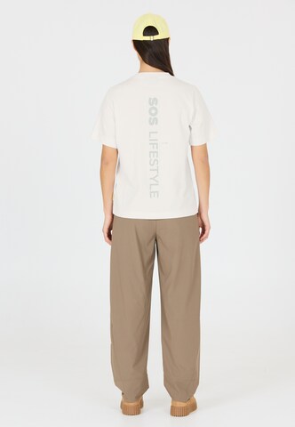 SOS Shirt 'Semeru' in Wit