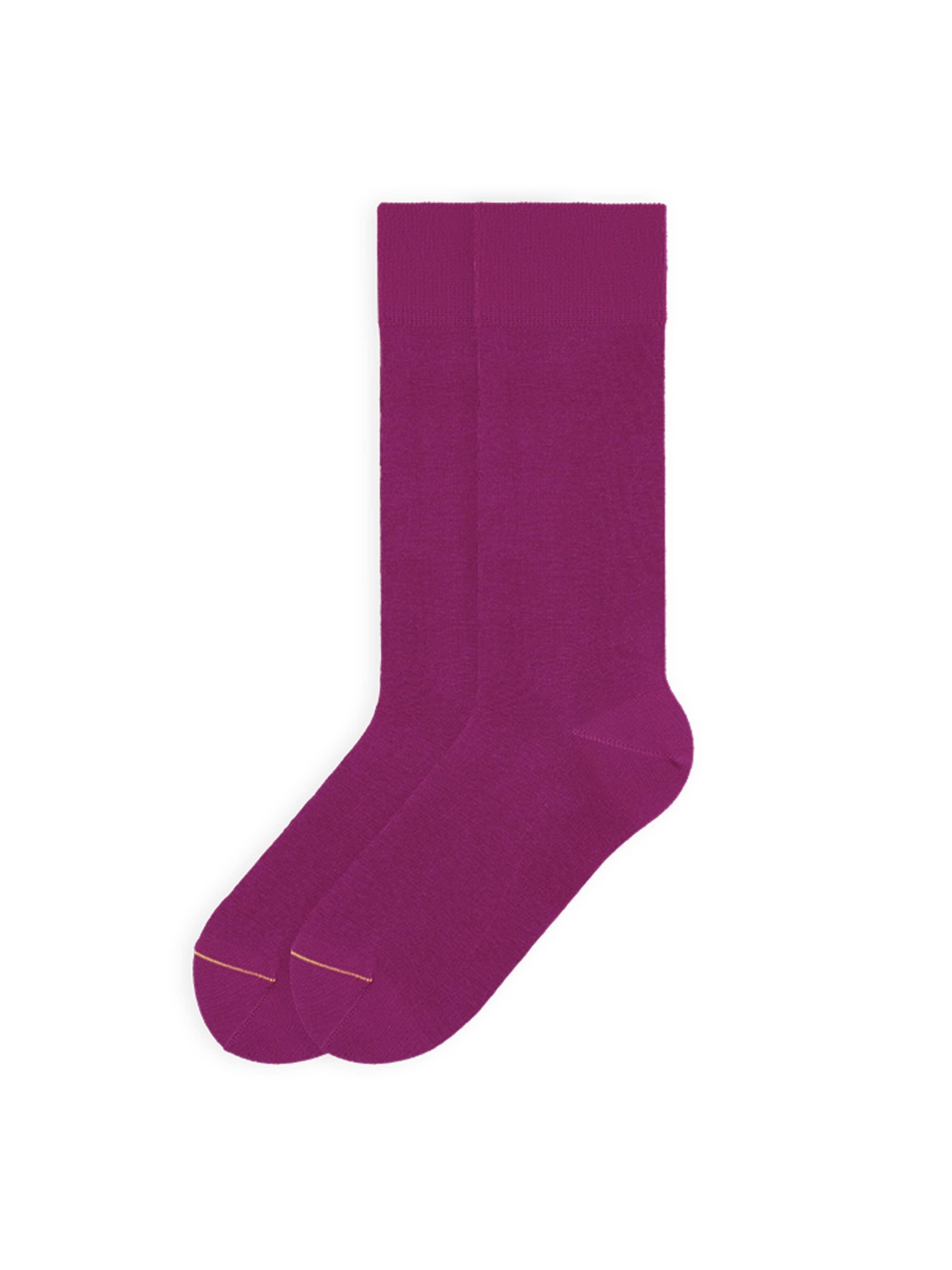 Von Jungfeld Socks 'SIGNATURE CLASSIC' in Pink: front