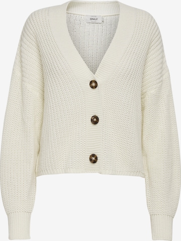 Cardigan 'Carol' ONLY en blanc : devant