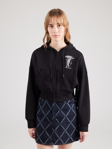 Veste de survêtement 'Desty_B' HUGO en noir : devant