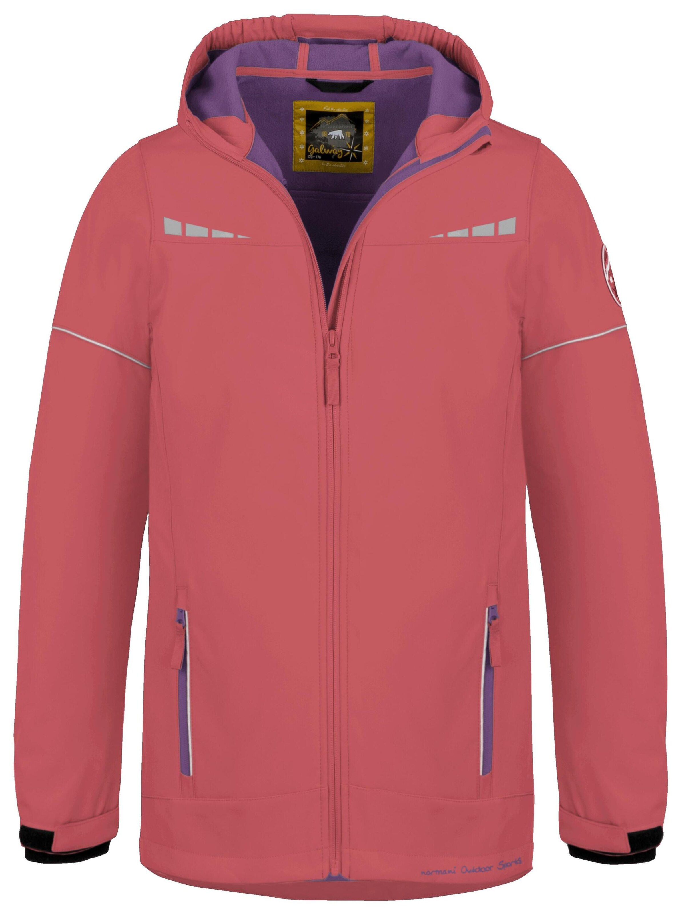 Veste outdoor 'Galway' normani en rouge