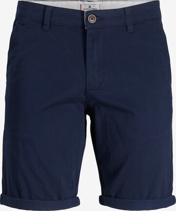 JACK & JONES Chino 'Dave' in Blauw: voorkant