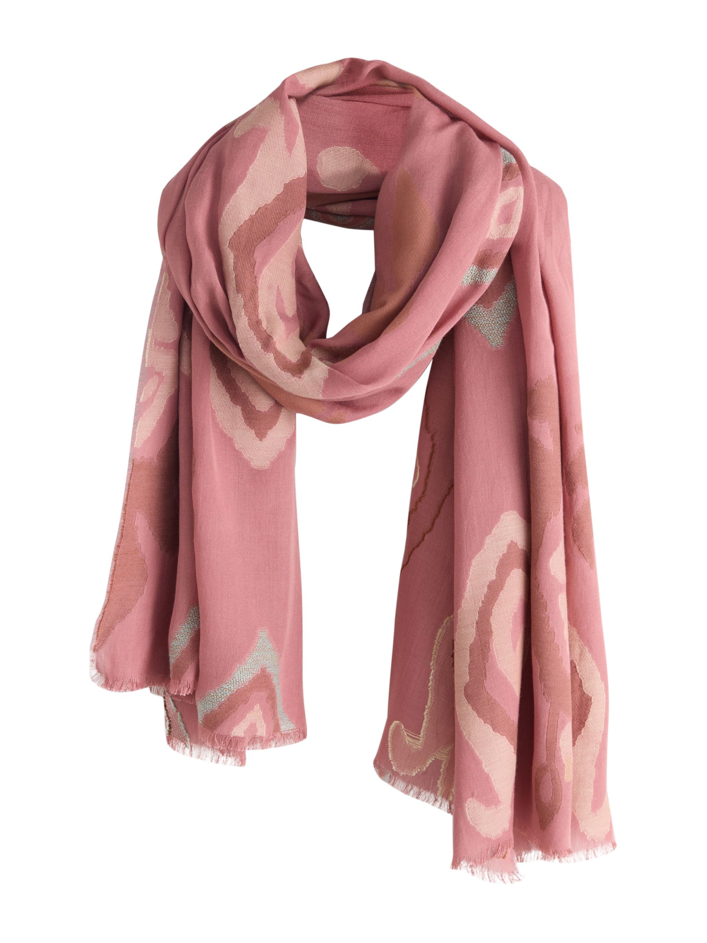 Foulard Next en rose : devant
