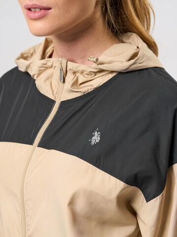U.S. POLO ASSN. Overgangsjakke 'Idun' i hvid