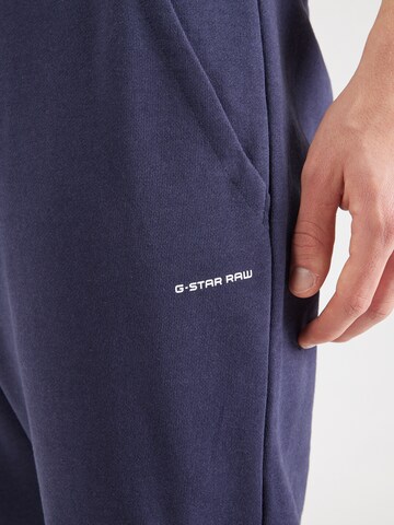 G-STAR Tapered Hose 'Core' in Blau