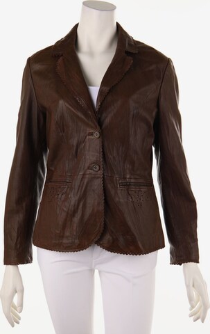 TOMMY HILFIGER Jacket & Coat in M-L in Brown: front