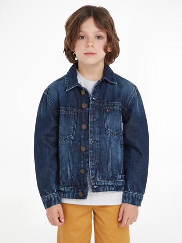 TOMMY HILFIGER Between-Season Jacket 'Essential' in Blue: front