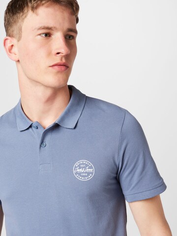 JACK & JONES Shirt 'SHARK' in Blue