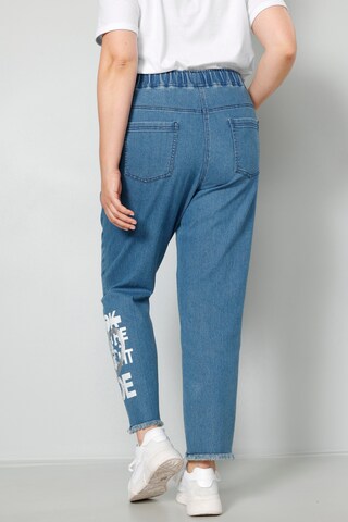 MIAMODA Loosefit Jeans-Joggpants, in Blau