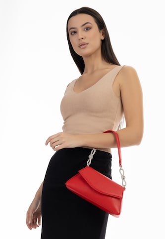 faina Ročna torbica | rdeča barva